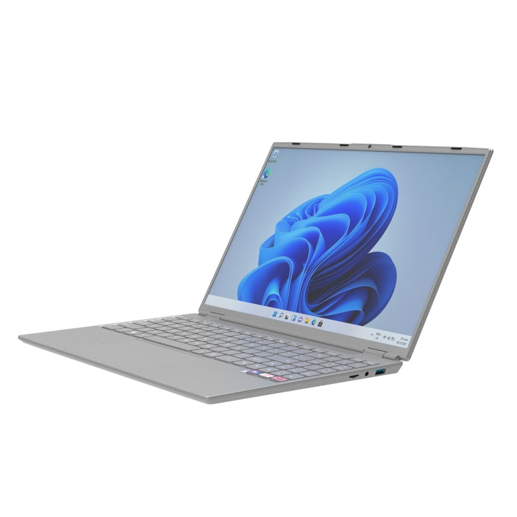 HONGSAMDE HL160G Notebook, 16 inch, 12GB+512GB, Windows 10 Intel Celeron N5095 Quad Core 2.0-2.9GHz, Support TF Card & WiFi & BT & HDMI (Silver) - HONGSAMDE by Hongsamde | Online Shopping UK | buy2fix