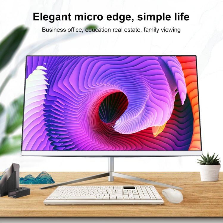 PC-K6 E20 23.8 inch Borderless Business All in One PC, 8GB+256GB Windows 7 Intel i5-3470 Quad Core by buy2fix