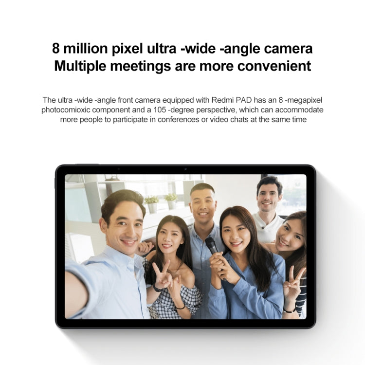 Xiaomi Redmi Pad, 10.6 inch, 4GB+128GB, MIUI Pad 13 OS MediaTek Helio G99 Octa Core up to 2.2GHz, 8000mAh Battery, Support BT WiFi, Not Support Google Play(Green) by Xiaomi