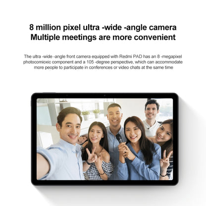 Xiaomi Redmi Pad, 10.6 inch, 4GB+128GB, MIUI Pad 13 OS MediaTek Helio G99 Octa Core up to 2.2GHz, 8000mAh Battery, Support BT WiFi, Not Support Google Play(Green) by Xiaomi