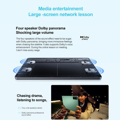 Xiaomi Redmi Pad, 10.6 inch, 4GB+128GB, MIUI Pad 13 OS MediaTek Helio G99 Octa Core up to 2.2GHz, 8000mAh Battery, Support BT WiFi, Not Support Google Play(Green) by Xiaomi