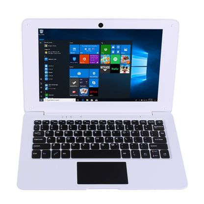 3350 10.1 inch Laptop, 6GB+64GB, Windows 10 OS, Intel Celeron N3350 Dual Core CPU 1.1-2.4Ghz, Support & Bluetooth & WiFi & HDMI, EU Plug(White) - Others by buy2fix | Online Shopping UK | buy2fix