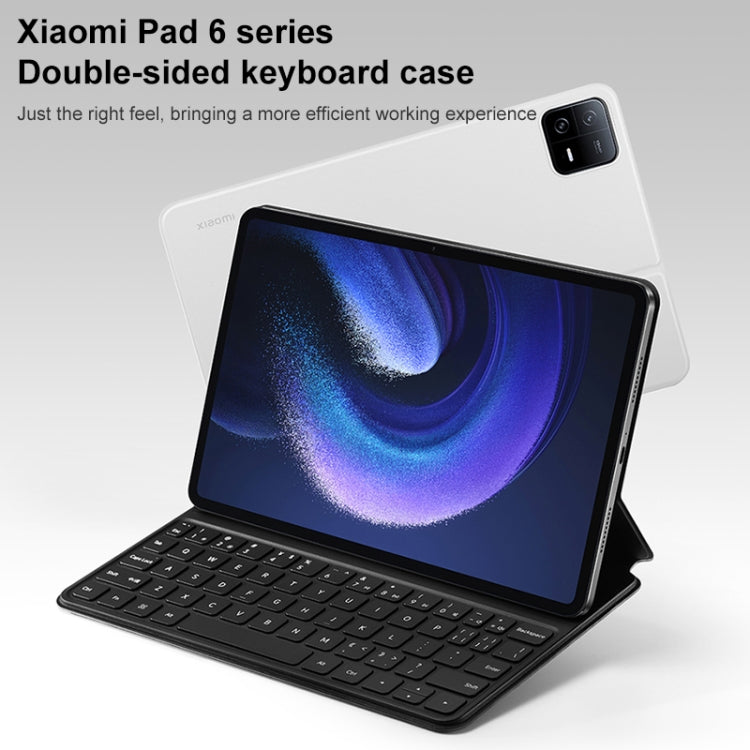 Original For Xiaomi Pad 6 / 6 Pro Keyboard Protective Leather Case (White) - Others Keyboard by Xiaomi | Online Shopping UK | buy2fix