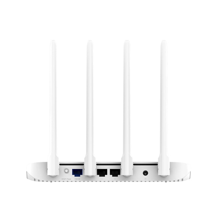 Original Xiaomi WiFi Router 4A Smart APP Control AC1200 1167Mbps 128MB 2.4GHz & 5GHz Dual-core CPU Gigabit Ethernet Port Wireless Router Repeater with 4 Antennas, Support Web & Android & iOS, US Plug(White) - Wireless Routers by Xiaomi | Online Shopping UK | buy2fix