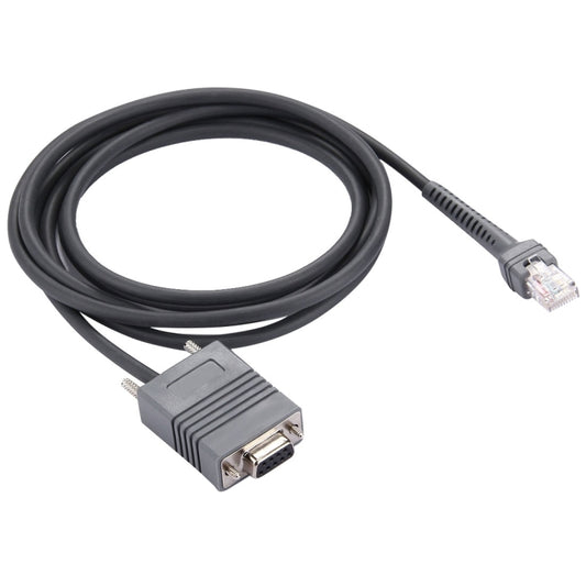 2m RS232 to RJ45 Scanner Serial Data Cable for Symbol LS2208(Grey) by buy2fix