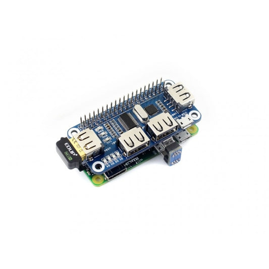 Waveshare 4 Port USB HUB HAT for Raspberry Pi by Waveshare