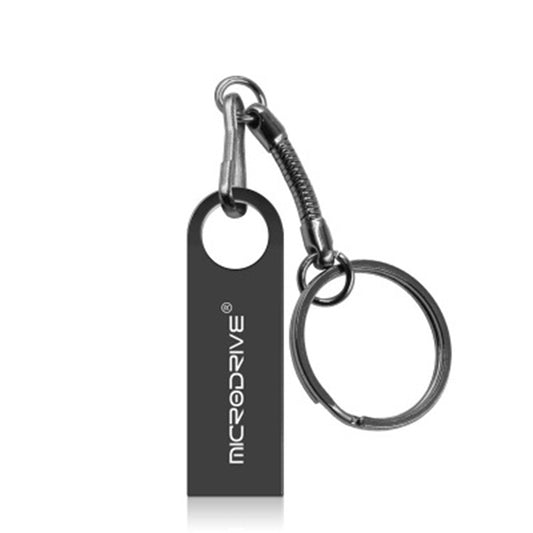 MicroDrive 32GB USB 2.0 Metal Waterproof High Speed U Disk(Black) by MicroDrive
