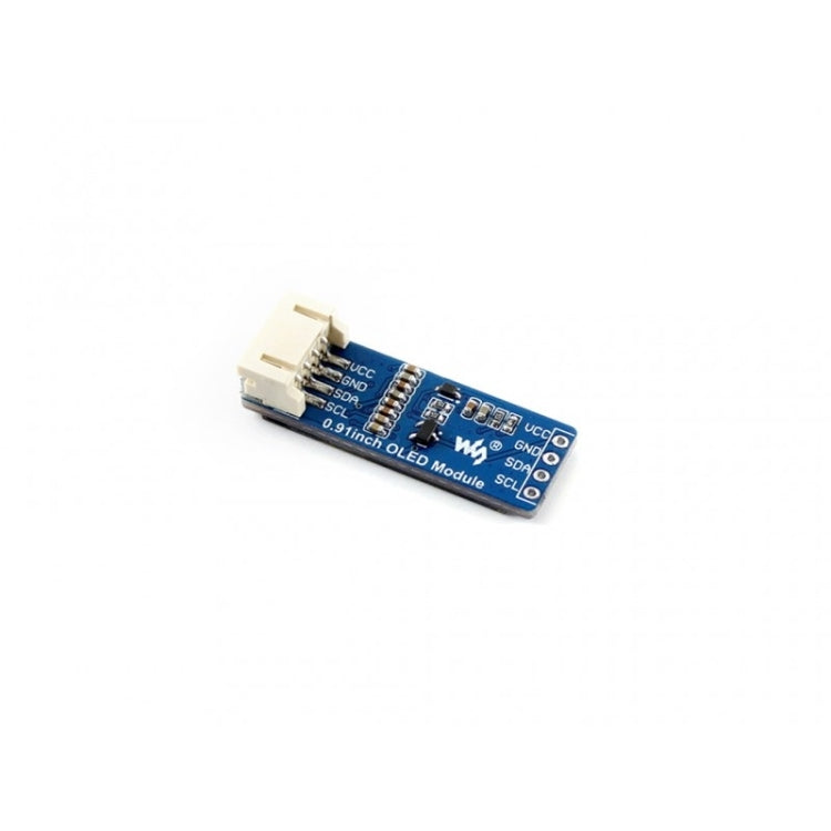 Waveshare 0.91 inch OLED Display Module, 128x32 Pixels, I2C Interface - Modules Expansions Accessories by Waveshare | Online Shopping UK | buy2fix