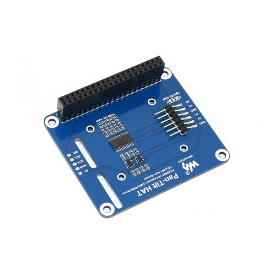 Waveshare 2-DOF Pan-Tilt HAT for Raspberry Pi, Light Intensity Sensing, I2C Interface by Waveshare