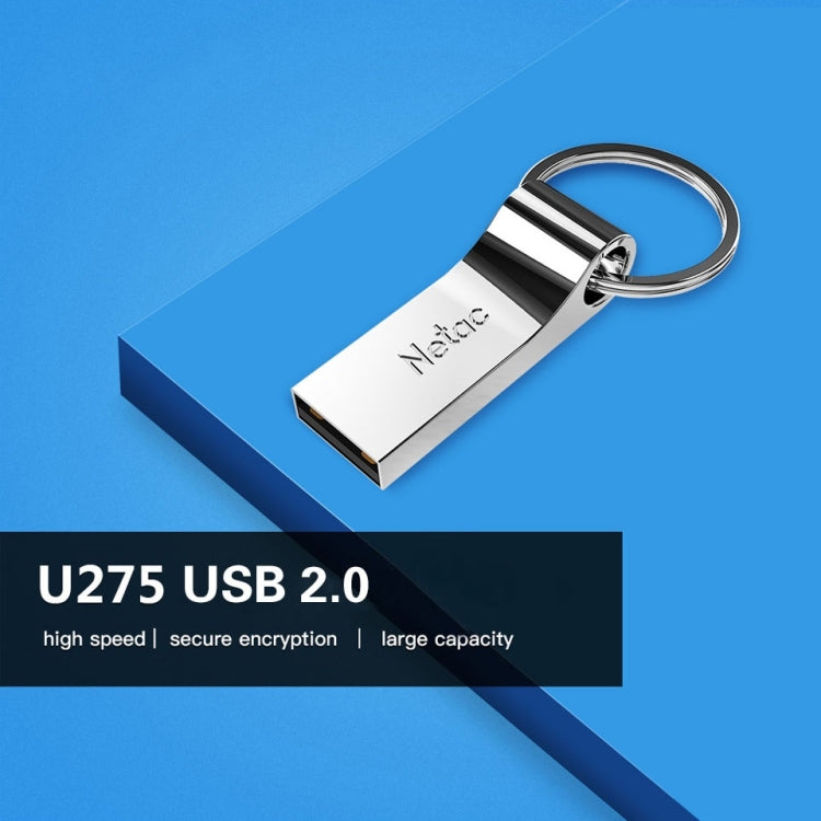 Netac U275 16GB USB 2.0 Secure Encryption Aluminum Alloy U Disk - USB Flash Drives by Netac | Online Shopping UK | buy2fix