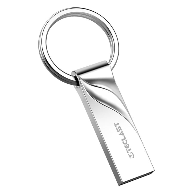 TECLAST 16GB USB 2.0 Fashion and Portable Metal USB Flash Drive with Hanging Ring - USB Flash Drives by TECLAST | Online Shopping UK | buy2fix