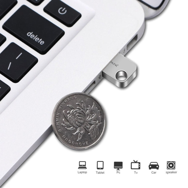 Microdata 8GB USB 2.0 Mini Metal U Disk - USB Flash Drives by Microdata | Online Shopping UK | buy2fix