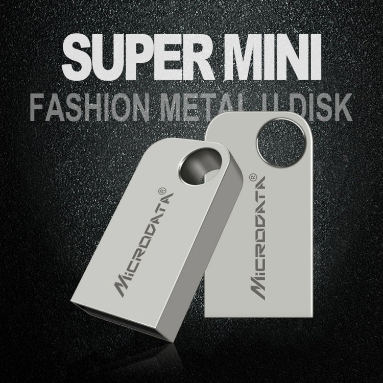 Microdata 16GB USB 2.0 Mini Metal U Disk - USB Flash Drives by Microdata | Online Shopping UK | buy2fix