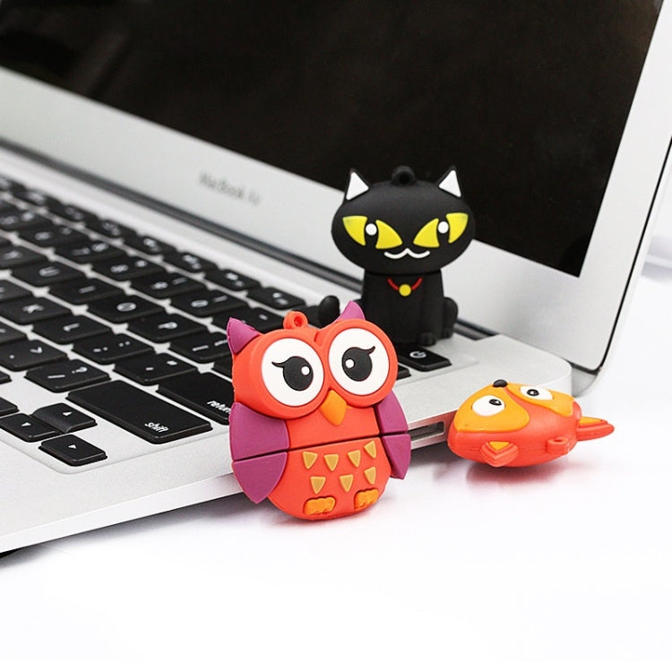 MicroDrive 128GB USB 2.0 Creative Cute Owl U Disk - Computer & Networking by MicroDrive | Online Shopping UK | buy2fix