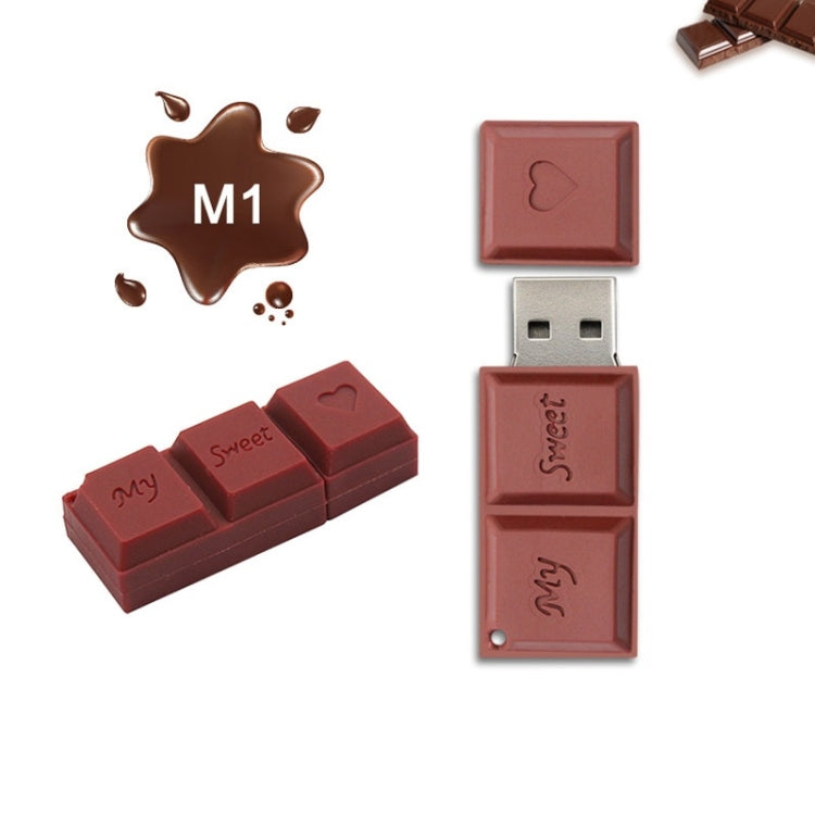 MicroDrive 64GB USB 2.0 Creative Chocolate U Disk - Computer & Networking by MicroDrive | Online Shopping UK | buy2fix