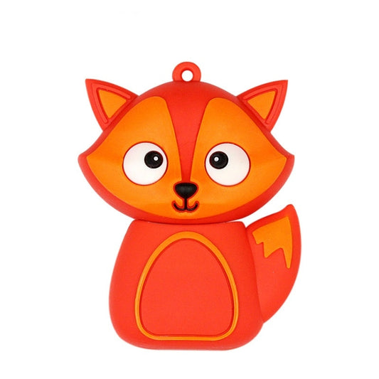 MicroDrive 16GB USB 2.0 Creative Cute Fox U Disk by MicroDrive