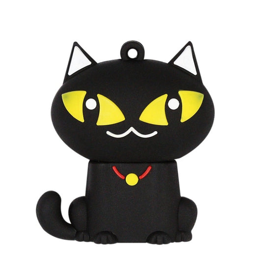 MicroDrive 32GB USB 2.0 Creative Cute Black Cat U Disk - Computer & Networking by MicroDrive | Online Shopping UK | buy2fix