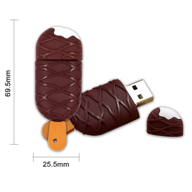 MicroDrive M4 4GB USB 2.0 Creative Ice Cream U Disk - USB Flash Drives by MicroDrive | Online Shopping UK | buy2fix