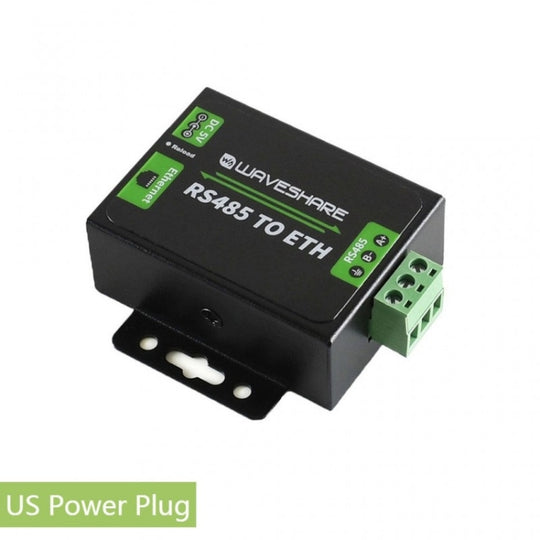 Convertisseur Waveshare RS485 vers Ethernet, prise américaine