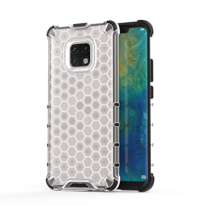 Shockproof Honeycomb PC + TPU Case for Huawei Mate 20 Pro (Transparent) - Mobile Accessories by buy2fix | Online Shopping UK | buy2fix