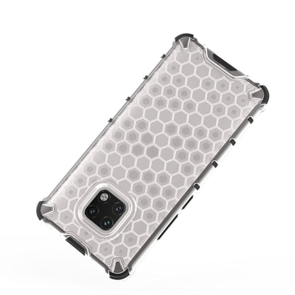 Shockproof Honeycomb PC + TPU Case for Huawei Mate 20 Pro (Transparent) - Mobile Accessories by buy2fix | Online Shopping UK | buy2fix