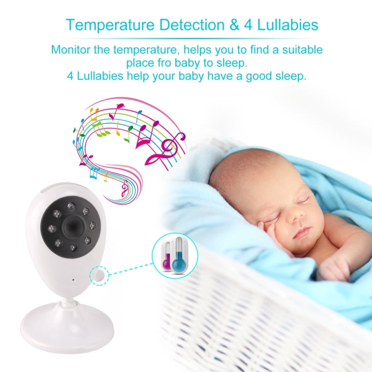 SP880 Baby Monitor 960P Camera / Wireless Remote Monitoring Mini DV Camera, with IR Night Vision ,IR Distance: 30m (EU Plug) - Security by buy2fix | Online Shopping UK | buy2fix